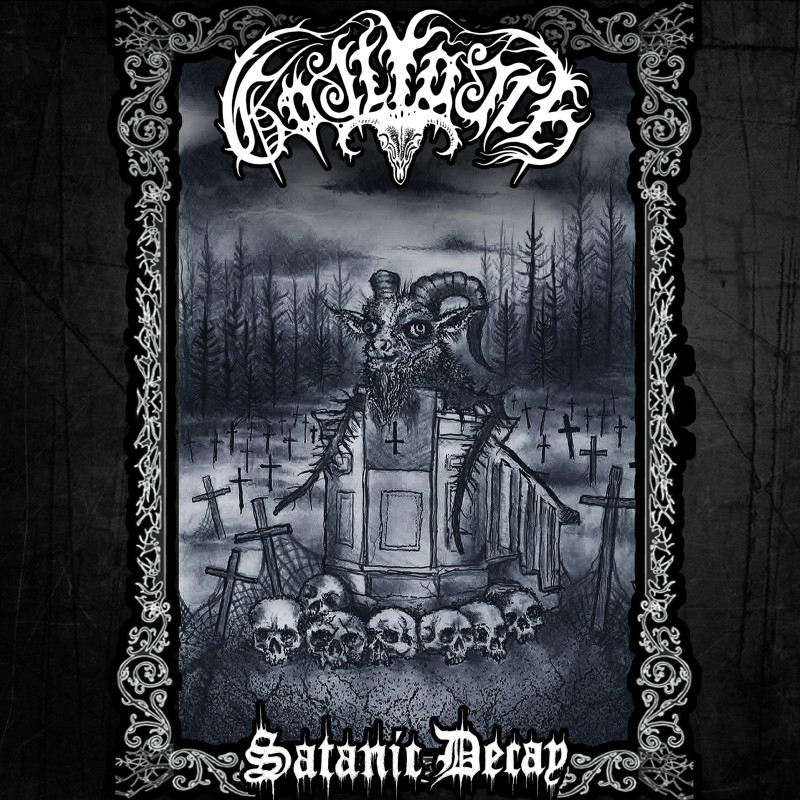 GOATROACH _ Satanic Decay - LP [Sludge Death Metal, Fin]