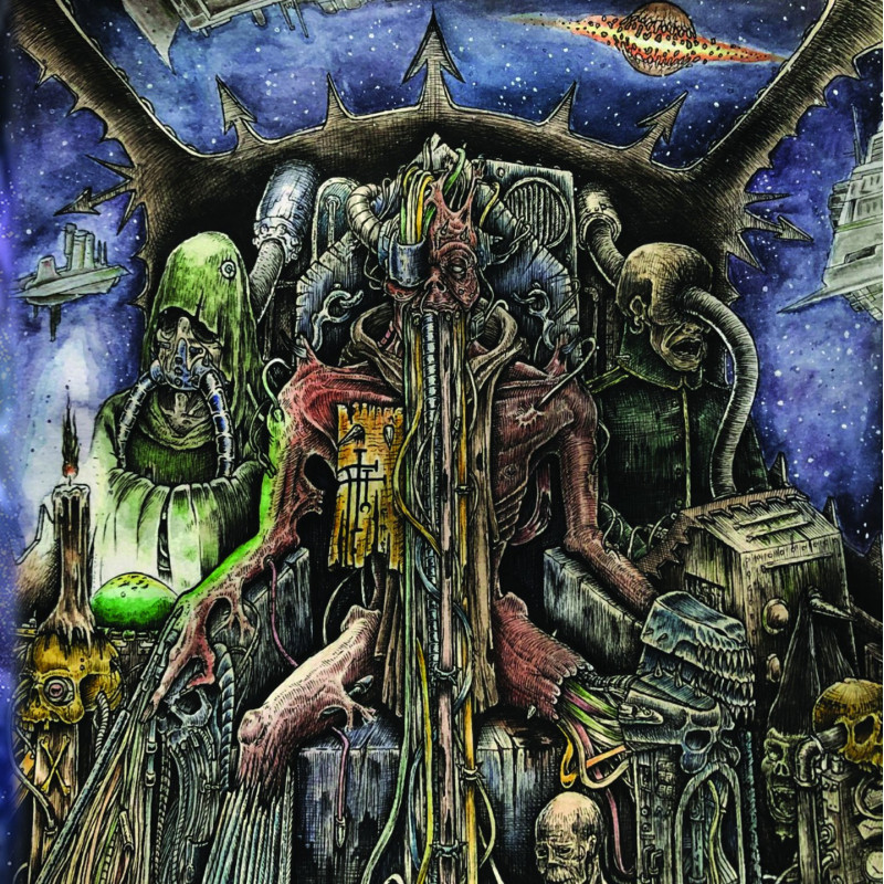 THE BOTTLE DOOM LAZY BAND _ Clans Of The Alphane Moon [Doom Metal - Fr] - CD boitier cristal