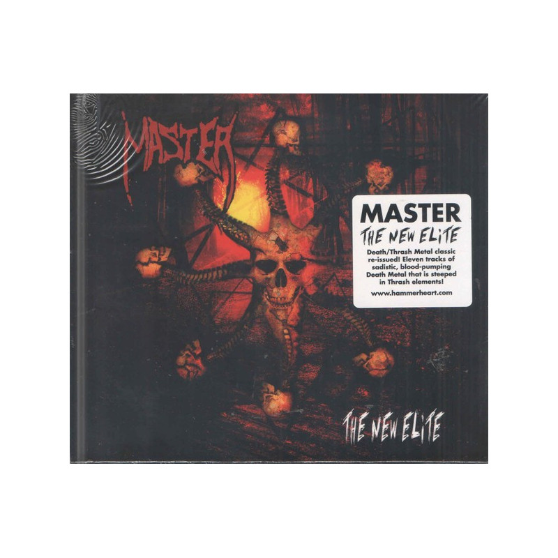 MASTER _ The New Elite [Thrash Death Metal - USA] CD Boitier cristal