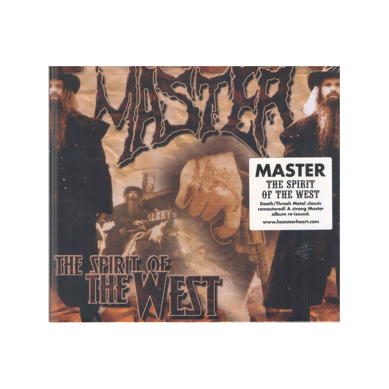MASTER _ The Spirit Of The West [Thrash Death Metal - USA] CD Boitier cristal
