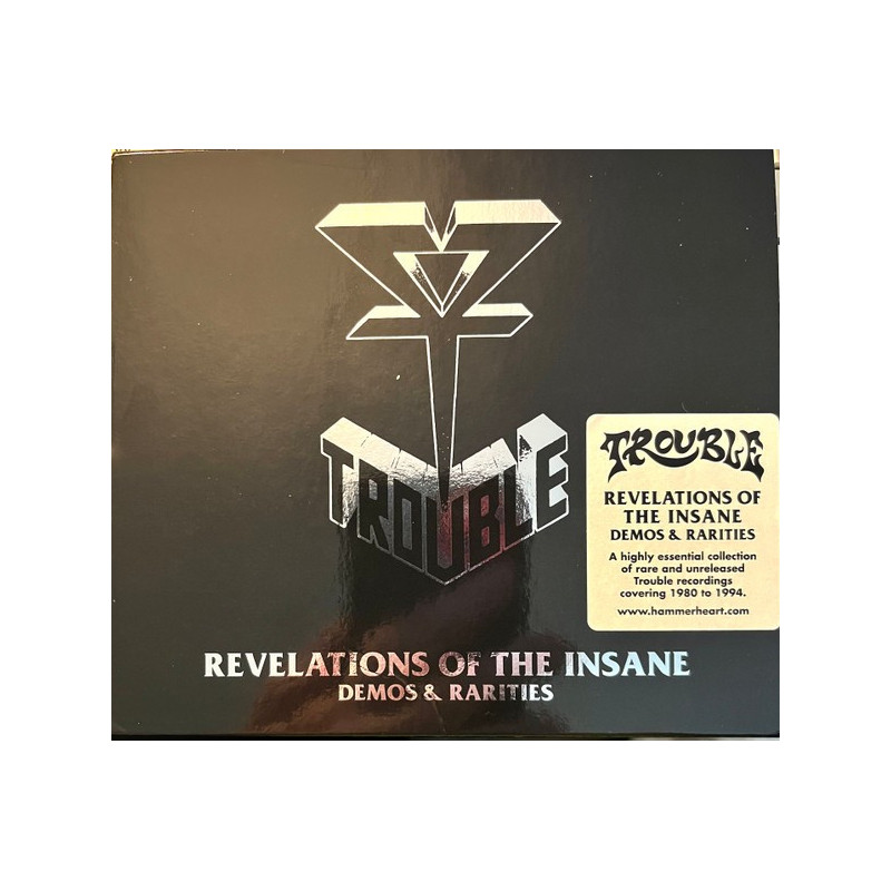 TROUBLE _ Revelations Of The Insane (Demos & Rarities) [Doom Metal - USA] 2CD O-Card