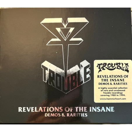 TROUBLE _ Revelations Of The Insane (Demos & Rarities) [Doom Metal - USA] 2CD O-Card