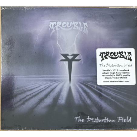 TROUBLE _ The Distortion Field [Doom Metal - USA] CD O-Card