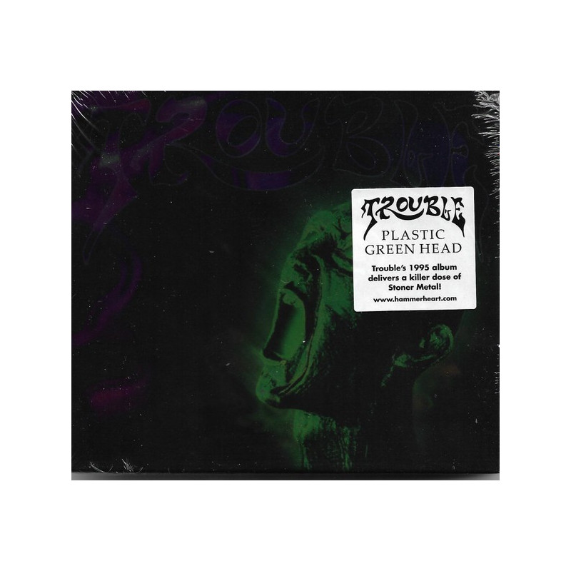 TROUBLE _ Plastic Green Head [Doom Metal - USA] CD O-Card
