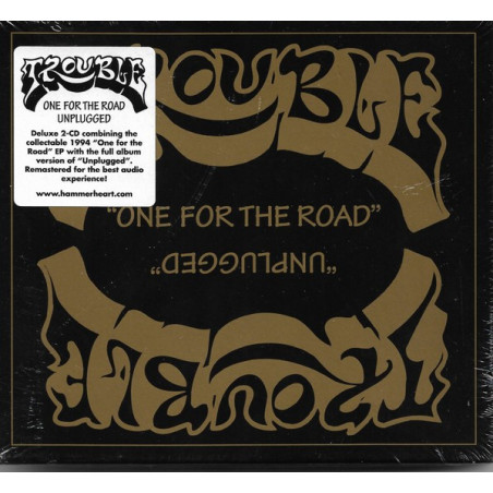 TROUBLE _ One For The Road / Unplugged [Doom Metal - USA] 2CD O-Card