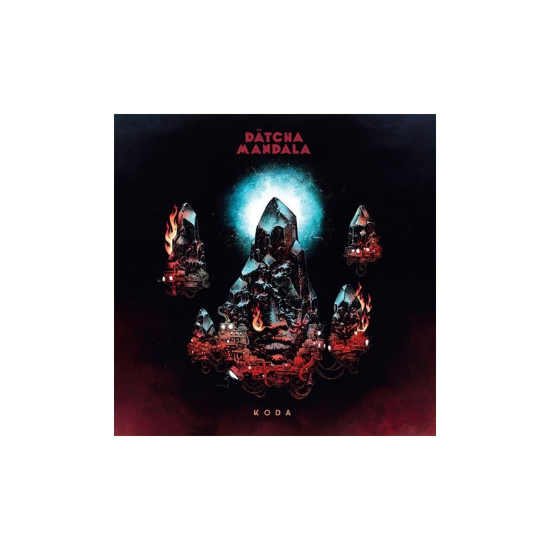 DATCHA MANDALA - Koda [Psychedelic Heavy Blues - FR] _ Blue LP 12"