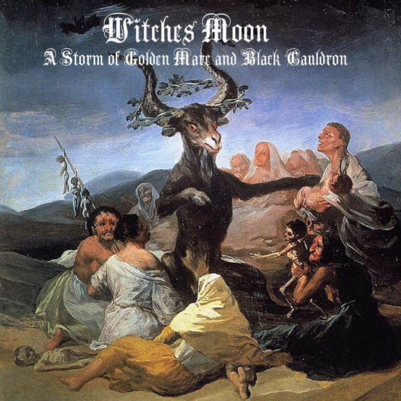 WITCHES MOON - A Storm of Golden Mare and Black Cauldron [Black Metal - Fr] - Digipack