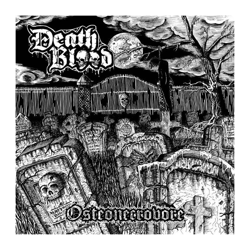 DEATH BLOOD _ Osteonecrovore _ EP-CD [Death Metal - FRA] - boitier cristal