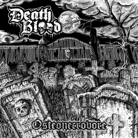 DEATH BLOOD _ Osteonecrovore _ EP-CD [Death Metal - FRA] - boitier cristal