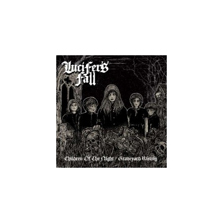 LUCIFER'S FALL - Children Of The Night / Graveyard Rising [Doom Metal - Aus] - CD boitier cristal