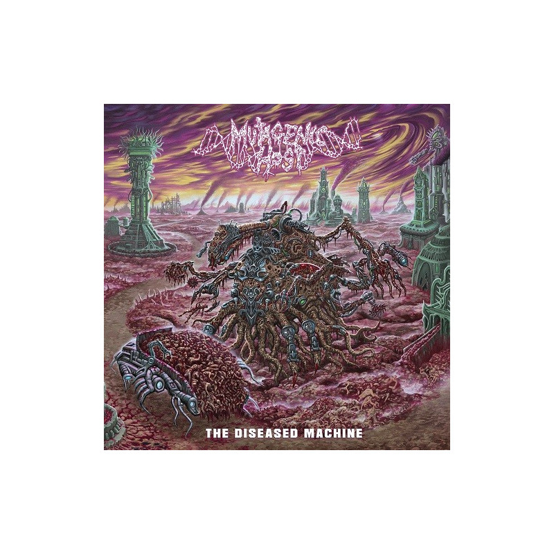 MUTAGENIC HOST - The Diseased Machine [Death Metal - U-K] - CD boitier cristal