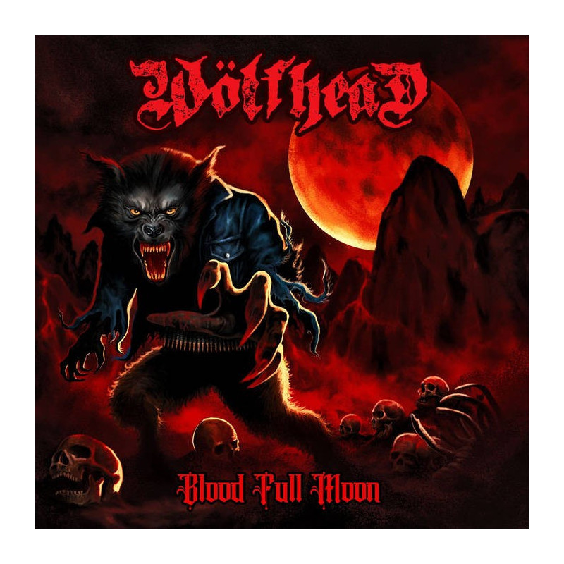 WÖLFHEAD - Blood Full Moon [Stoner Doom Metal - Esp] Digipack CD