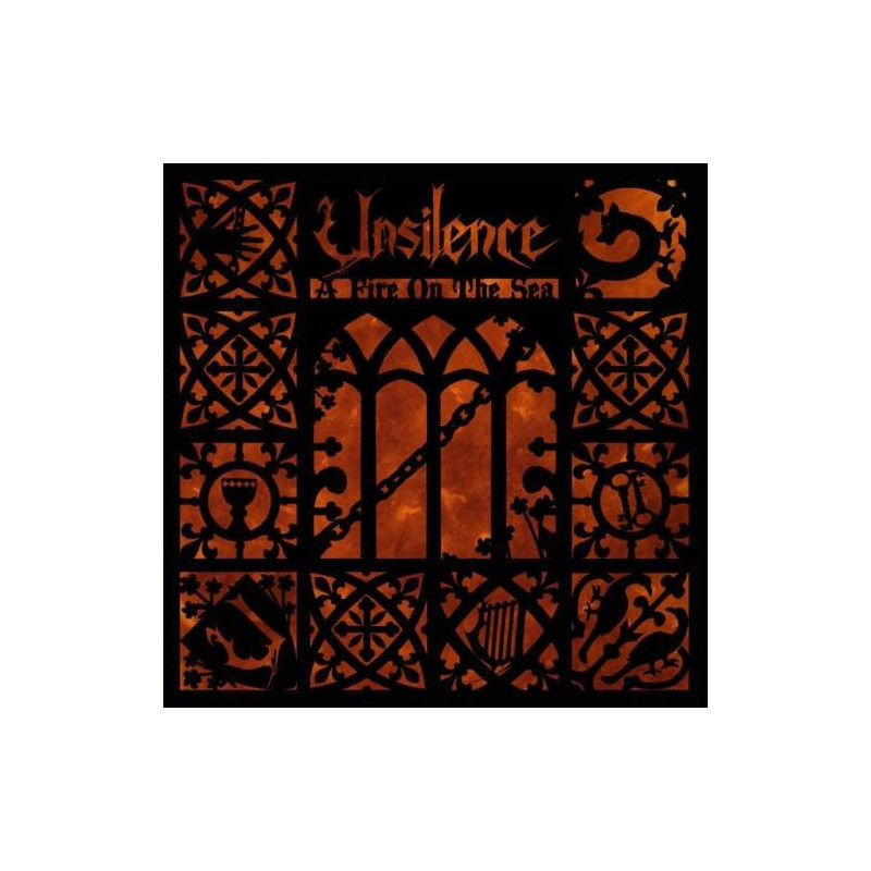 UNSILENCE - A Fire On The Sea [Melodic Doom Metal - U-K] - Boitier cristal