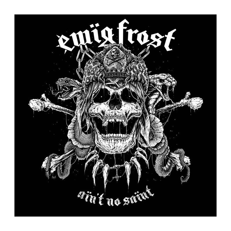 EWIG FROST - Aïnt No Saïnt [Black Speed Punk Metal - Aut] LP Black