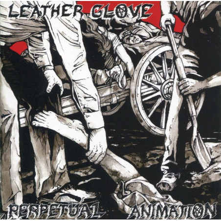 LEATHER GLOVE - Perpetual Animation / Skin On Glass [Crust Death Metal - USA] - CD boitier cristal