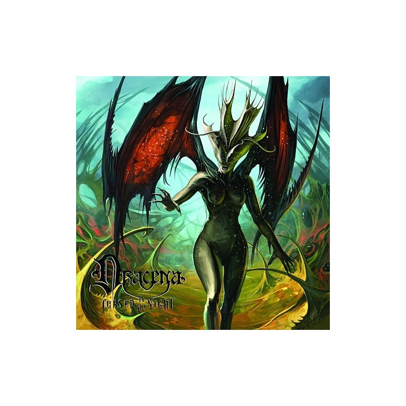 DRACENA _ Cursed To The Night [Heavy Black Metal, DAN] CD Jewel Case