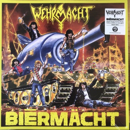 WEHRMACHT _ Biērmächt [Crossover Thrash Metal, USA] Black Vinyl 12"