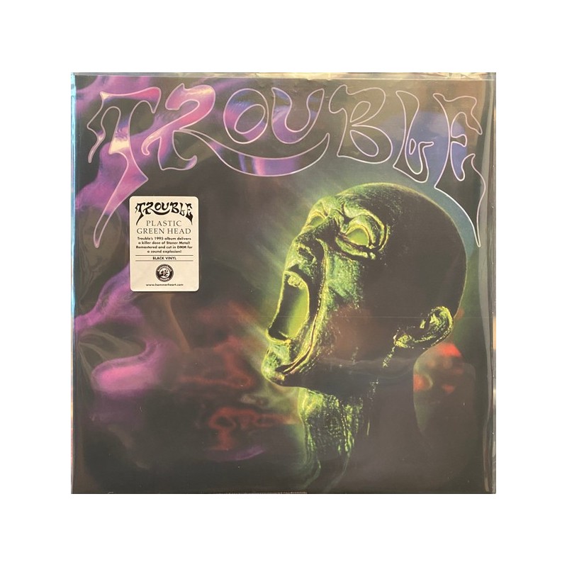 TROUBLE _ Plastic Green Head [Doom Metal, USA] Black vinyl 12"