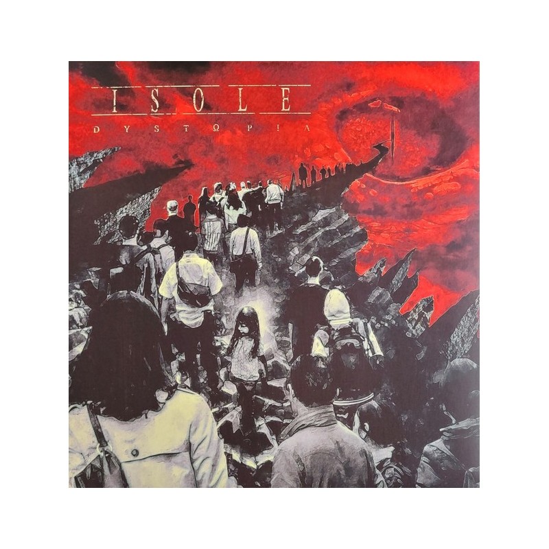ISOLE - Dystopia [Epic Doom Metal, Suède] Black 12" vinyl