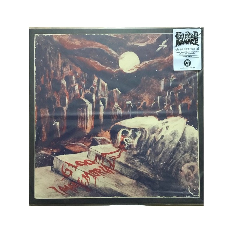 HOODED MENACE _ Gloom Immemorial [Death Doom Metal, Finland] 2 Black LP