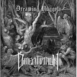 DIMENTIANON _ Dreaming Yuggoth [Black Death Doom Metal, USA] CD Boitier Cristal