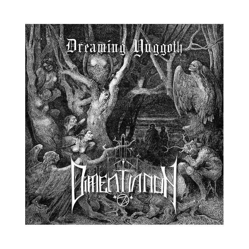 DIMENTIANON _ Dreaming Yuggoth [Black Death Doom Metal, USA] CD Boitier Cristal