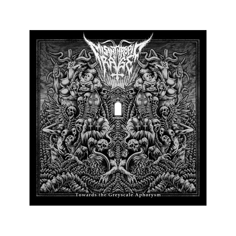 MISANTHROPIC RAGE - Towards The Greyscale Aphorysm