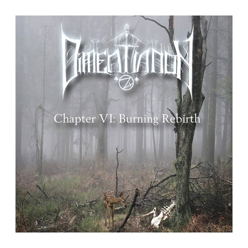 DIMENTIANON _ Chapter VI: Burning Rebirth [Black Death Doom Metal, USA] _ CD Boitier Cristal
