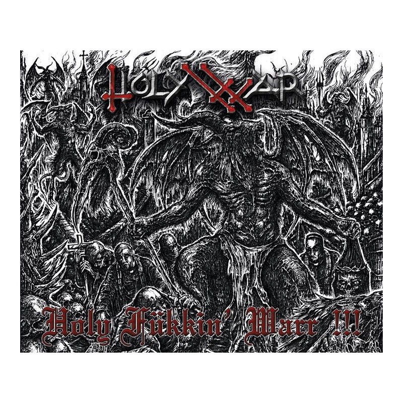 HOLY WAR _ Holy Fuckin' War !!! [Speed Black Thrash Metal, Fra] _ CD Digipack