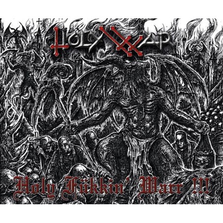 HOLY WAR _ Holy Fuckin' War !!! [Speed Black Thrash Metal, Fra] _ CD Digipack