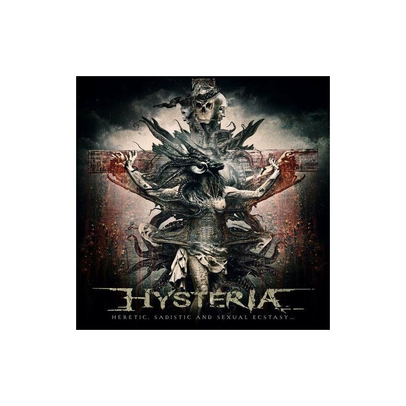 HYSTERIA _ Heretic, Sadistic And Sexual Ecstasy [Melodic Black Death Metal, Fra] _ LP