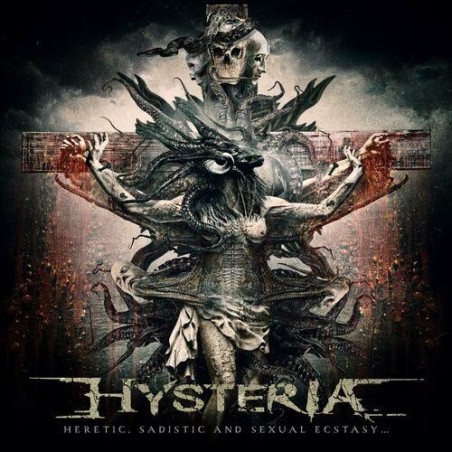 HYSTERIA _ Heretic, Sadistic And Sexual Ecstasy [Melodic Black Death Metal, Fra] _ LP