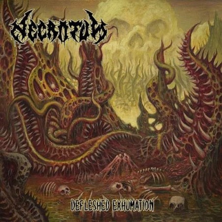 NECROTUM _ Defleshed Exhumation _ CD