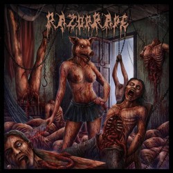 RAZOR RAPE _ Fucked Beyond Recognition [Grind death Metal, Suè]_ LP