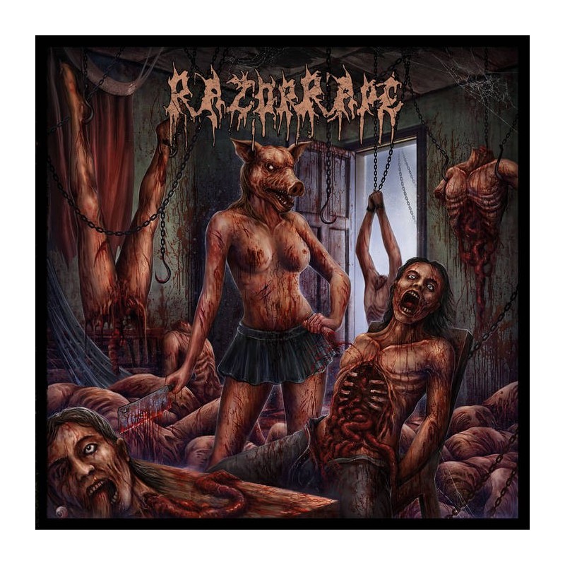 RAZOR RAPE _ Fucked Beyond Recognition _ LP