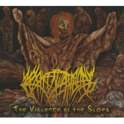 CREPITATION _ The Violence Of The Slams _ LP clear