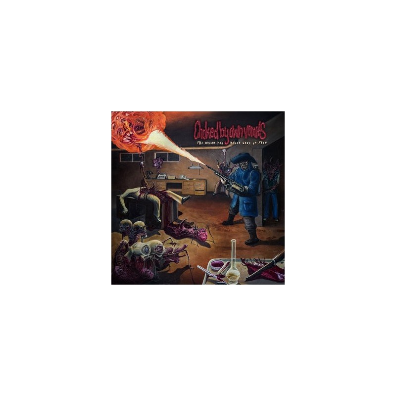 CHOKED BY OWN VOMITS _ The Dream You Never Wake Up From [Brutal Death Grind Metal, Tch] _ CD Jewel Case
