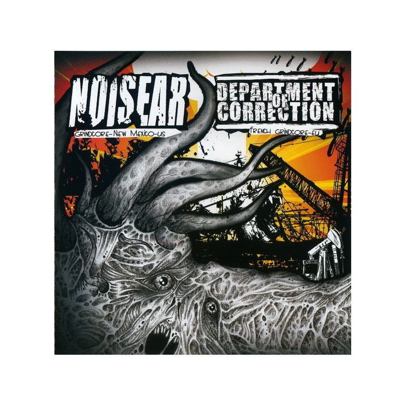 NOISEAR / DEPARTMENT OF CORRECTION [Grindcore, USA / Fra] _ CD Jewel Case