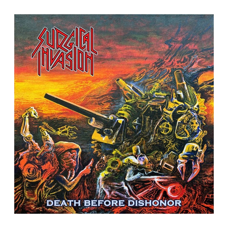 SURGICAL INVASION _ Death Before Dishonor [Thrash Metal, Ukr] _ CD Jewel Case