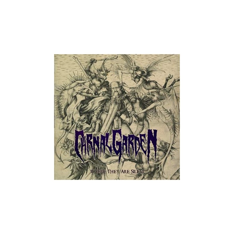 CARNAL GARDEN _ Where They Are Silent [Death Metal, Grè] _ CD Jewel Case
