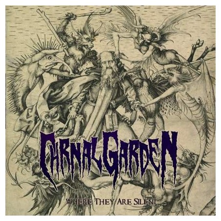CARNAL GARDEN _ Where They Are Silent [Death Metal, Grè] _ CD Jewel Case