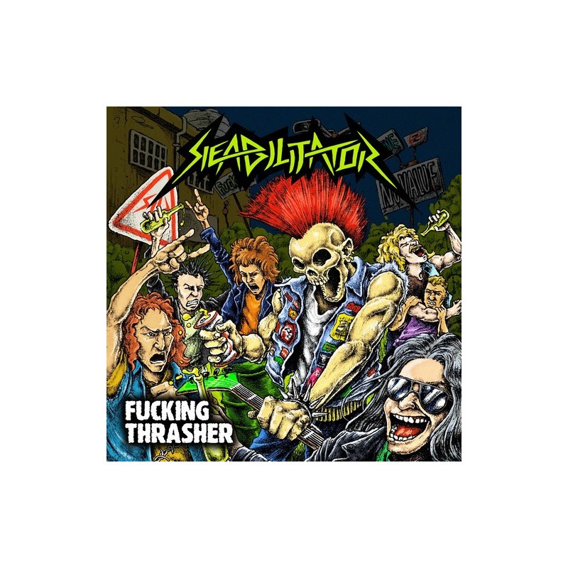 REABILITATOR _ Fucking Thrasher [Thrash Metal, Ukr] _ CD Jewel Case