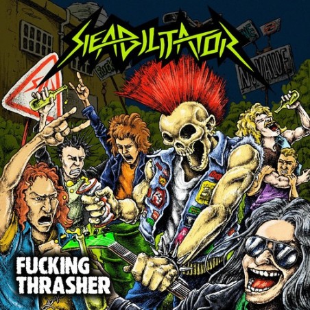 REABILITATOR _ Fucking Thrasher [Thrash Metal, Ukr] _ CD Jewel Case