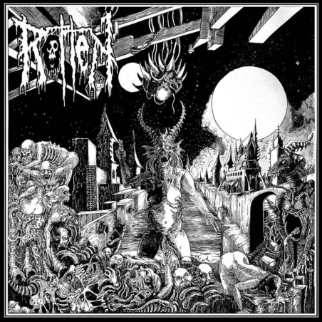 ROTTEN _  Planets Are Only There to Host Our Cemeteries [Death Metal, Fra] _ CD Jewel Case