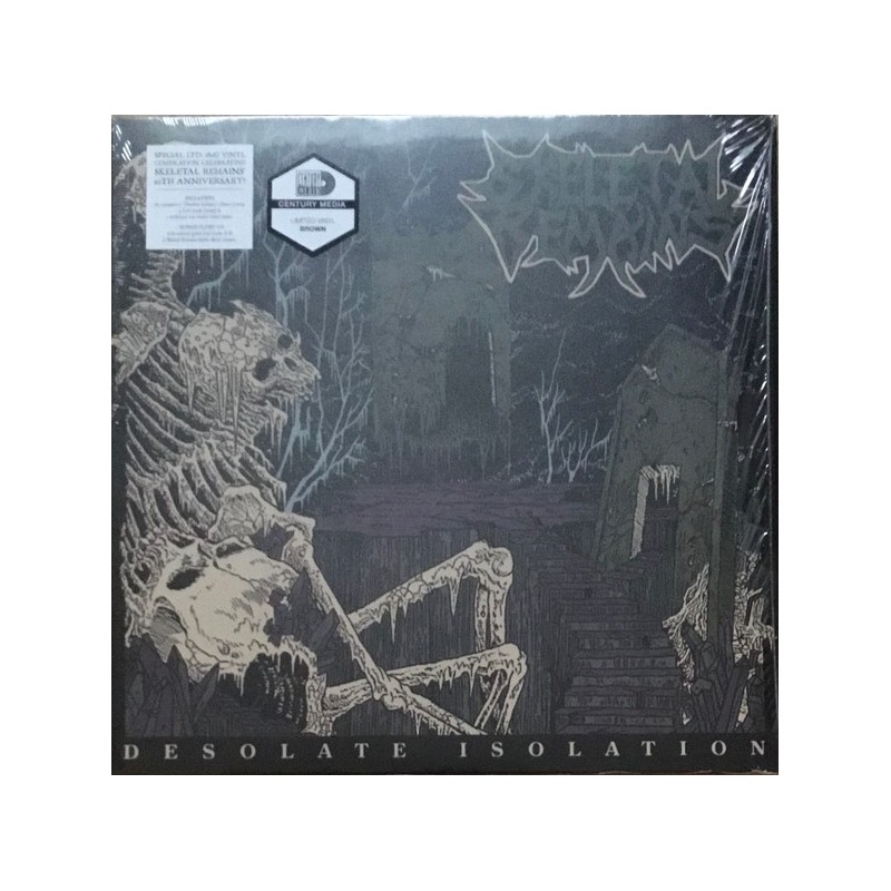 SKELETAL REMAINS _ Desolate Isolation [Death Metal, États-Unis] _ Brown LP + CD